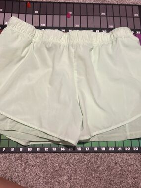 New Balance Mint Athletic Shorts with Elastic Waist